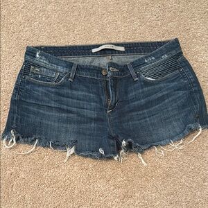 Joe's Jeans Dark Blue Jean Shorts